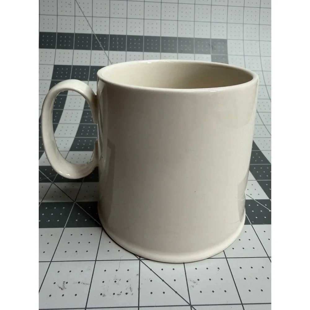 Balducci For Anthropologie Initial Monogram J Jungle Plants Lg Coffee Mug - Picture 3 of 5